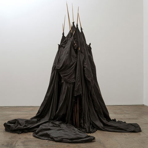 David Hammons style (Sculptors), Midjourney V8.2
