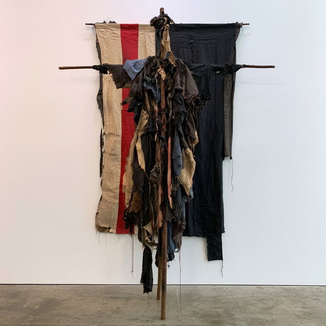 David Hammons style, Midjourney V8.2, render 4 of 4
