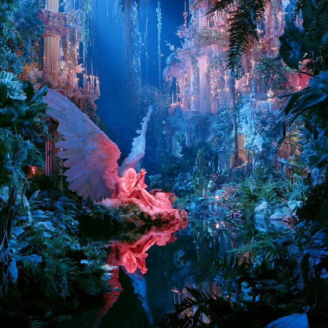 David LaChapelle style, Midjourney V8.2, render 1 of 4