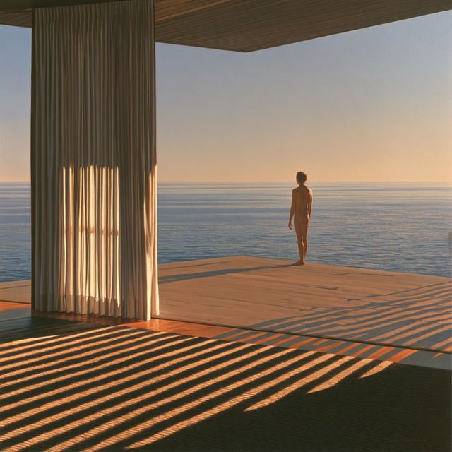 David Ligare style, Midjourney V8.2, render 2 of 4