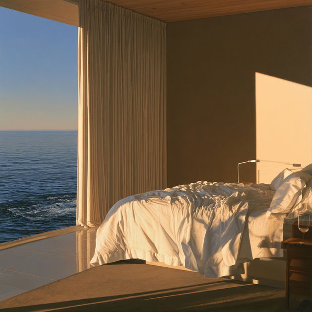 David Ligare style, Midjourney V8.2, render 1 of 4