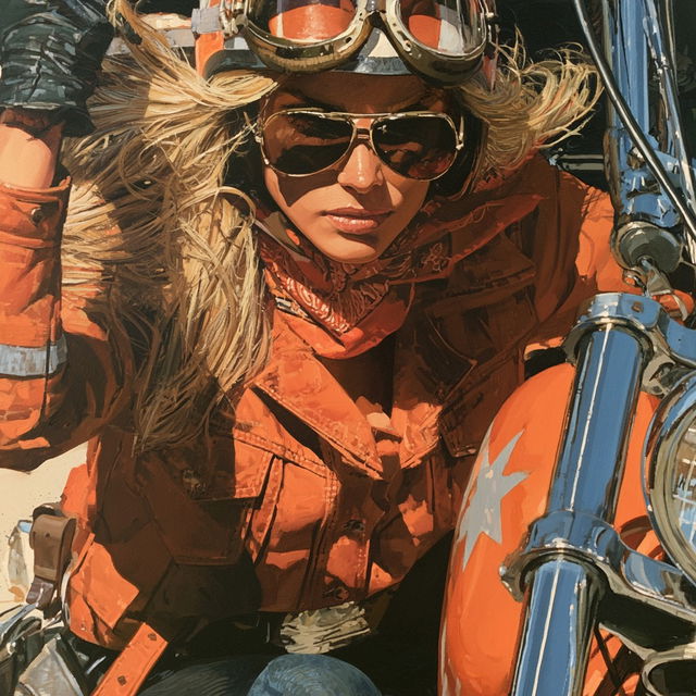 David Mann style, Midjourney V8.2, render 1 of 4