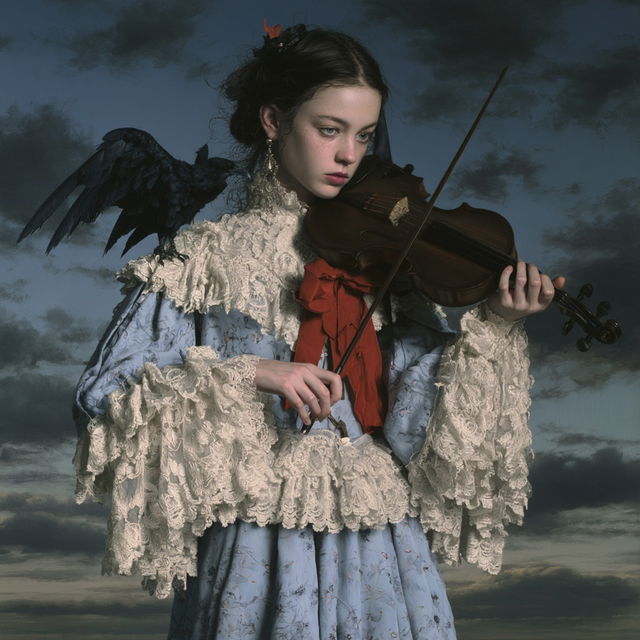 David Michael Bowers style, Midjourney V8.2, render 2 of 4