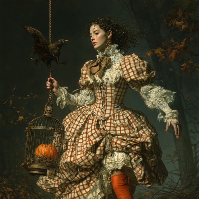 David Michael Bowers style, Midjourney V8.2, render 4 of 4