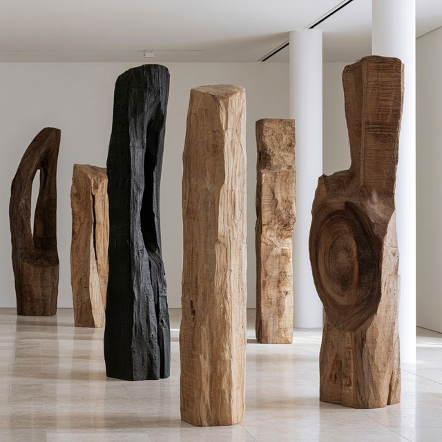 David Nash style, Midjourney V8.2, render 3 of 4