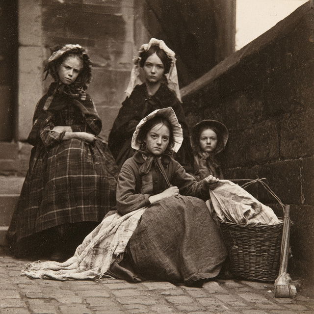 David Octavius Hill style, Midjourney V8.2, render 2 of 4