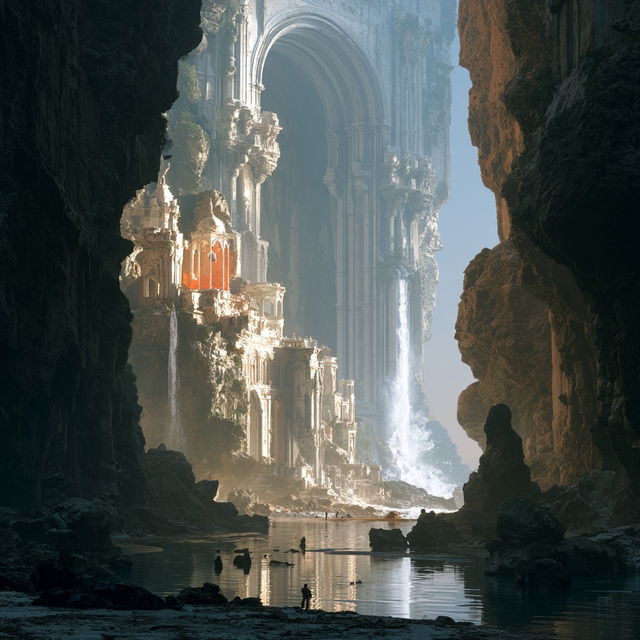 David Roberts style, Midjourney V8.2, render 4 of 4