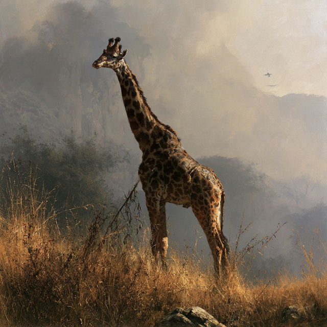 David Shepherd style, Midjourney V8.2, render 4 of 4