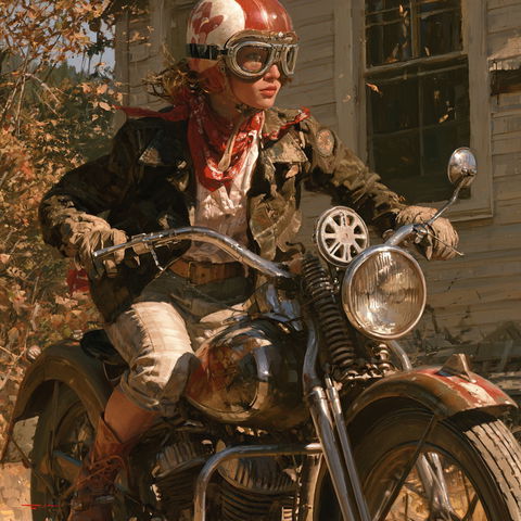 David Uhl style (Painters), Midjourney V8.2