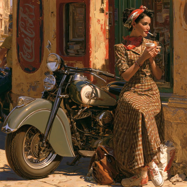David Uhl style, Midjourney V8.2, render 3 of 4