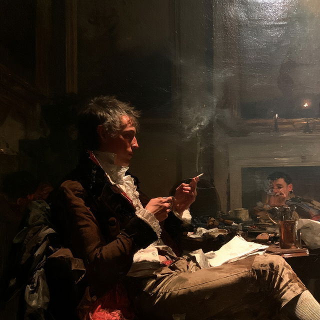David Wilkie style, Midjourney V8.2, render 2 of 4