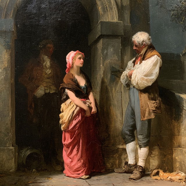David Wilkie style, Midjourney V8.2, render 4 of 4