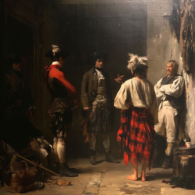 David Wilkie style, Midjourney V8.2, render 3 of 4