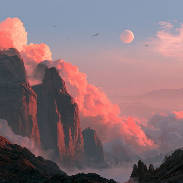 Dawn style, Midjourney V8.2, render 1 of 4