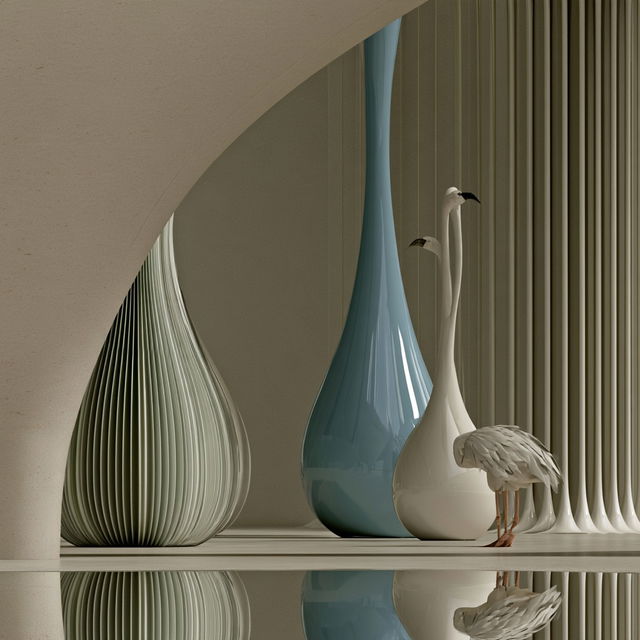 Setcrete style, Midjourney V8.2, render 1 of 4