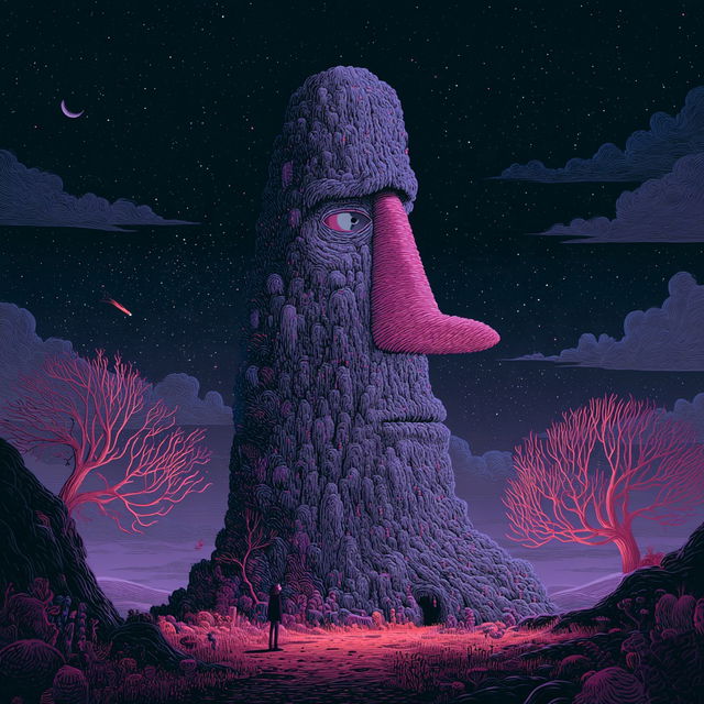 Cosmic Tentacontredanse style, Midjourney V8.2, render 3 of 4