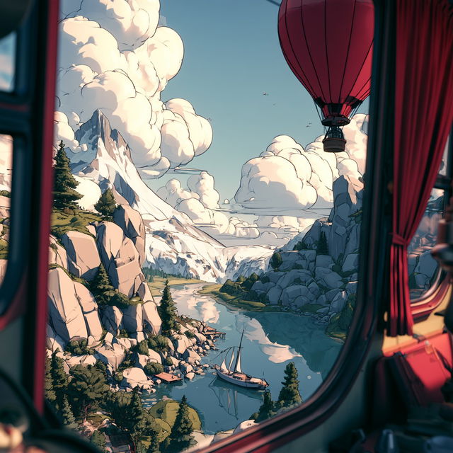 Alpinocel style, Midjourney V8.2, render 4 of 4