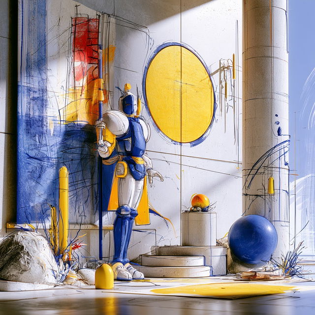 Fixer City style, Midjourney V8.2, render 2 of 4