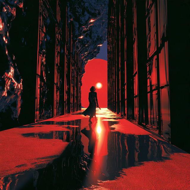 Scarlet Jointing style, Midjourney V8.2, render 2 of 4