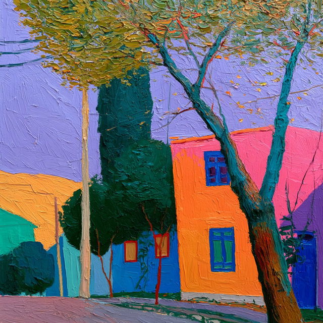 Impasto Expeditionary style, Midjourney V8.2, render 3 of 4