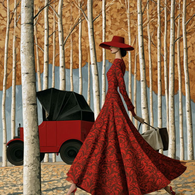 Debbie Criswell style, Midjourney V8.2, render 2 of 4