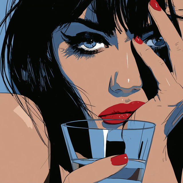 Deborah Azzopardi style, Midjourney V8.2, render 2 of 4