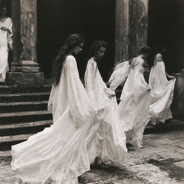 Deborah Turbeville style, Midjourney V8.2, render 2 of 4