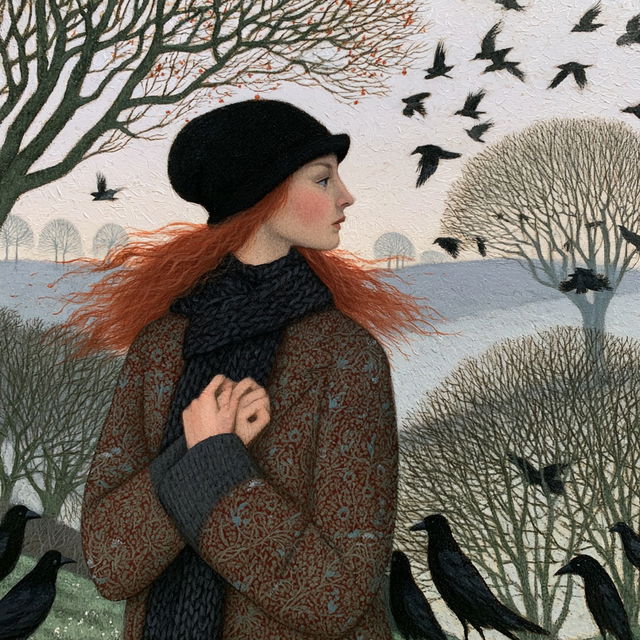 Dee Nickerson style, Midjourney V8.2, render 4 of 4