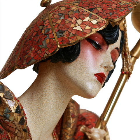 Demetre Chiparus style (Sculptors), Midjourney V8.2