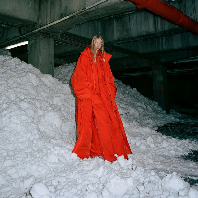 Demna Gvasalia style, Midjourney V8.2, render 1 of 4