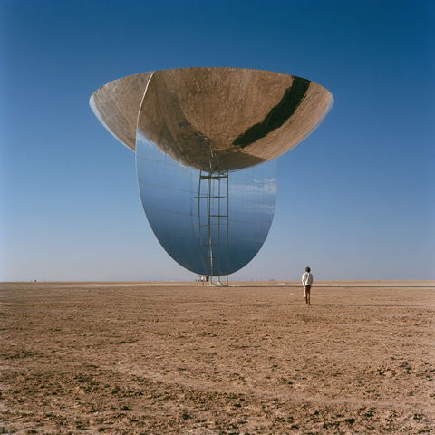 Dennis Oppenheim style (Various), Midjourney V8.2