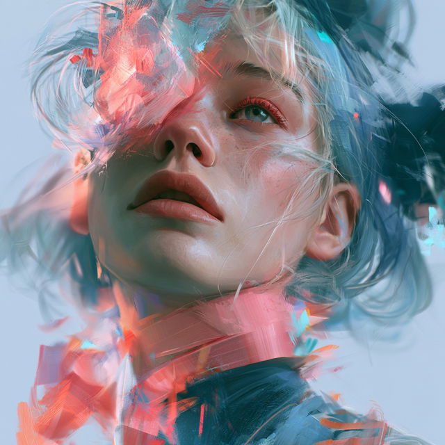 Desaturated colors style, Midjourney V8.2, render 3 of 4