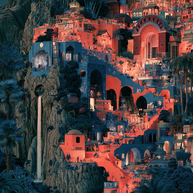 Detailed style, Midjourney V8.2, render 2 of 4