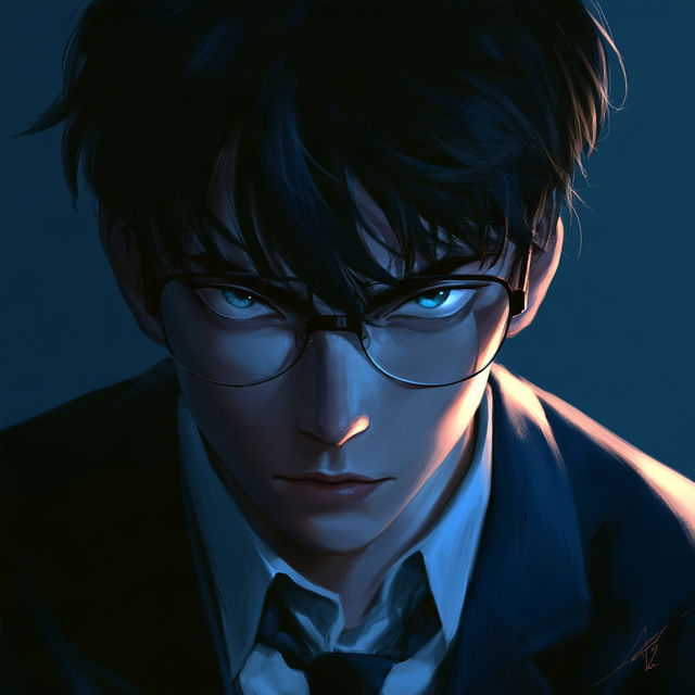 Detective Conan style, Midjourney V8.2, render 3 of 4