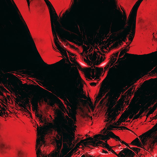 Devilman Crybaby style, Midjourney V8.2, render 4 of 4
