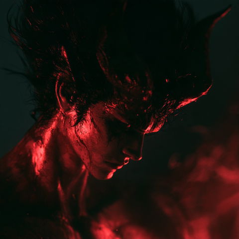 Devilman Crybaby style (Titles), Midjourney V8.2