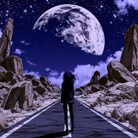 Lunarcascade style (SREF codes), Midjourney V8.2
