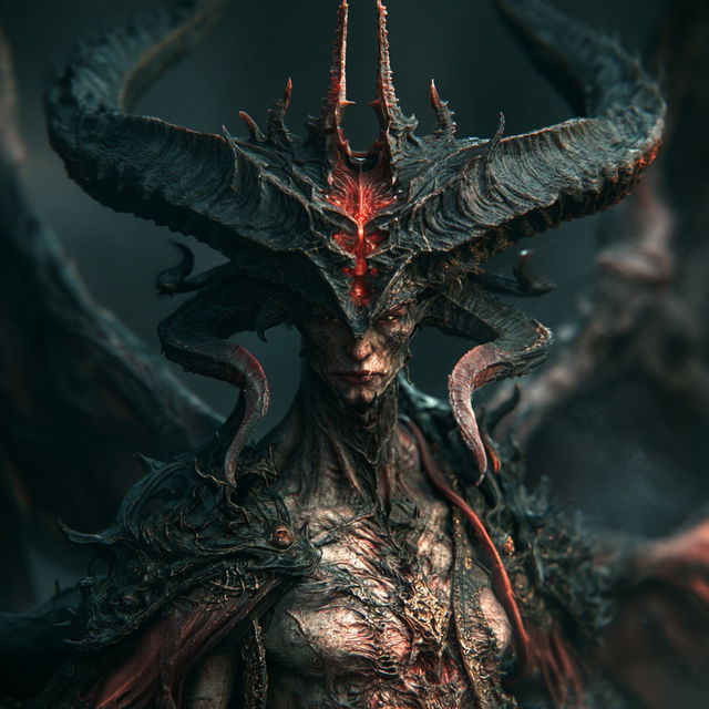 Diablo style, Midjourney V8.2, render 3 of 4