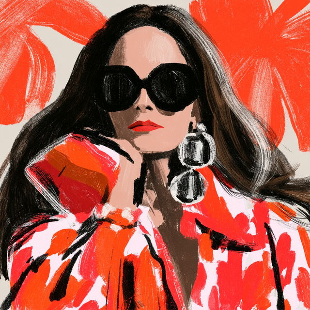 Diane von Furstenberg style, Midjourney V8.2, render 2 of 4