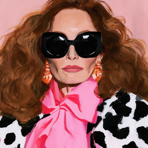 Diane von Furstenberg style (Fashion designers), Midjourney V8.2