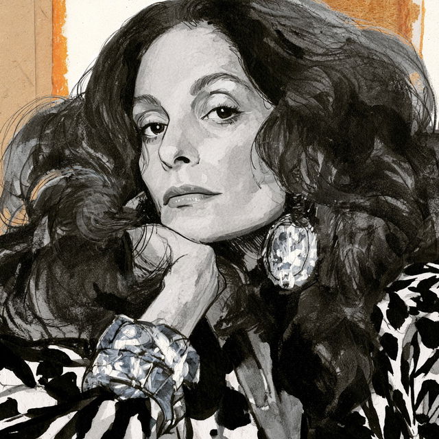 Diane von Furstenberg style, Midjourney V8.2, render 4 of 4