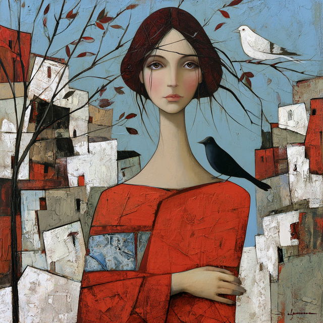 Didier Lourenco style, Midjourney V8.2, render 3 of 4