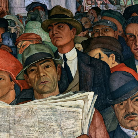 Diego Rivera style (Painters), Midjourney V8.2