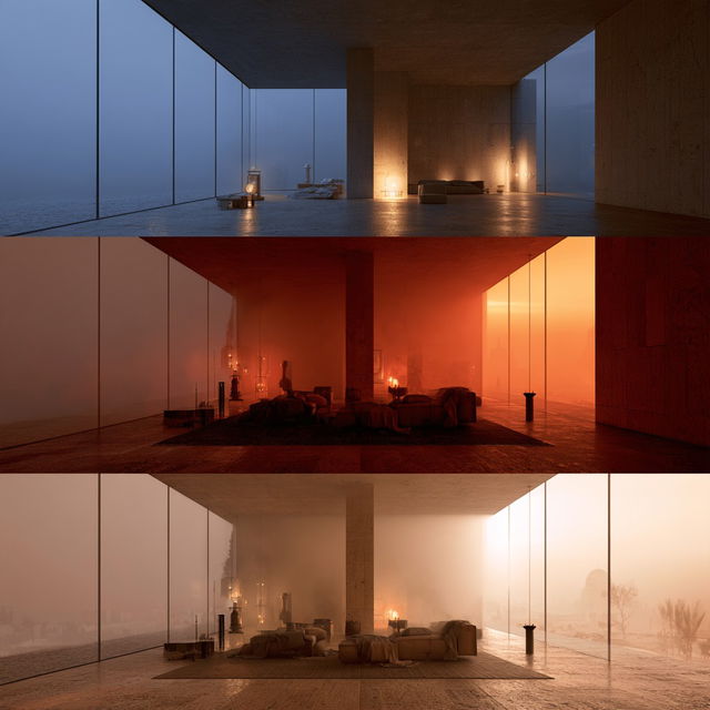 Diffused lighting style, Midjourney V8.2, render 3 of 4