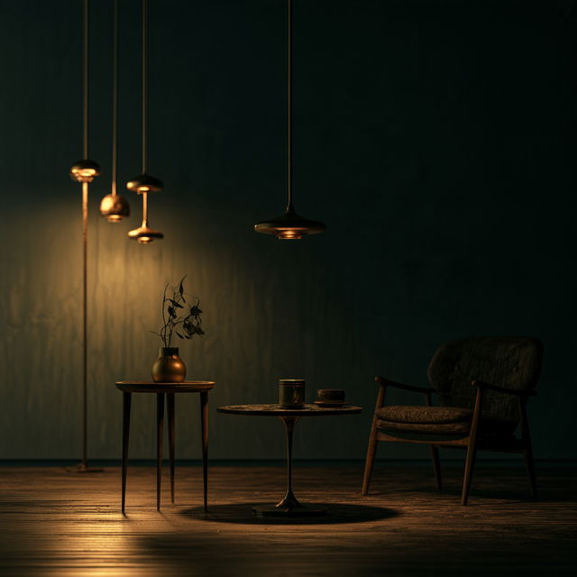 Dim lighting style, Midjourney V8.2, render 3 of 4