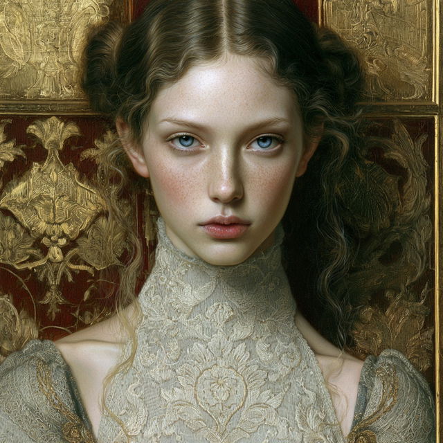 Dino Valls style, Midjourney V8.2, render 4 of 4