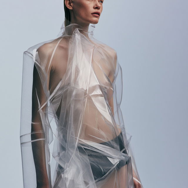 Dion Lee style, Midjourney V8.2, render 4 of 4