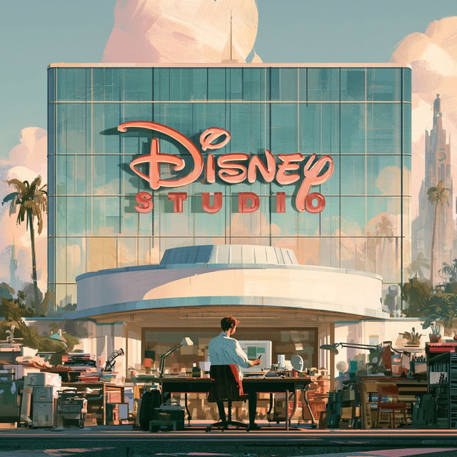 Disney Studio style, Midjourney V8.2, render 2 of 4