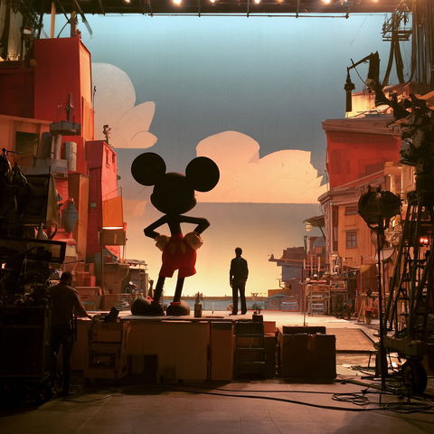 Disney Studio style (Titles), Midjourney V8.2