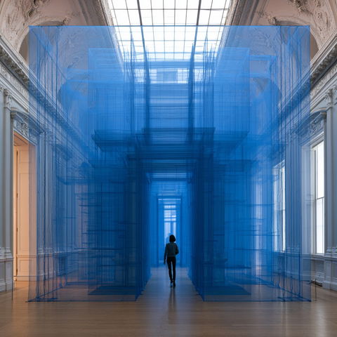 Do Ho Suh style (Sculptors), Midjourney V8.2
